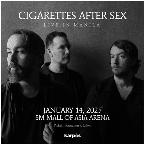 2025 concerts philippines|Cigarettes After Sex Concert 2025 .
